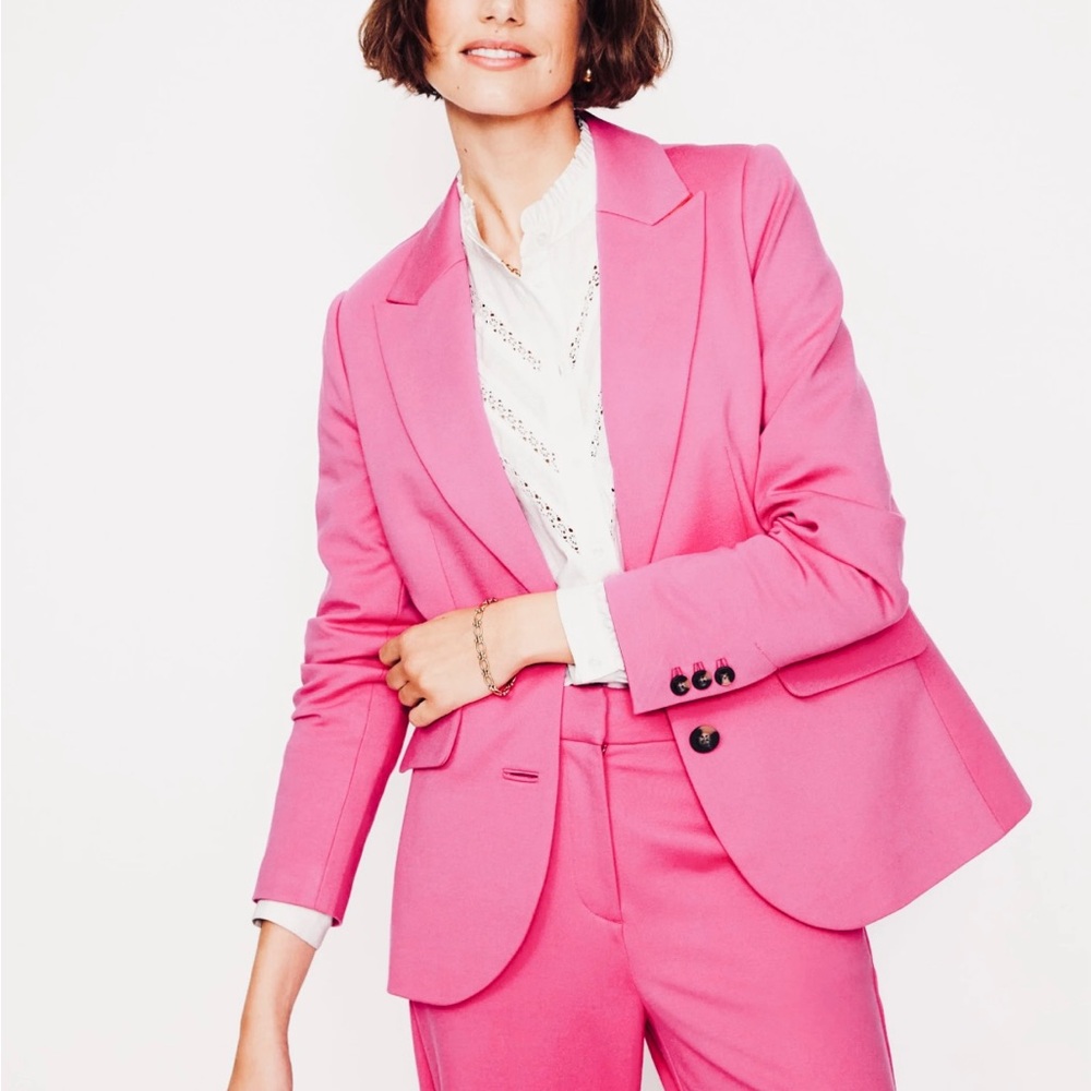 Boden stretch Pink Blazer